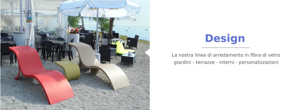 Design in Vetroresina Marò Line